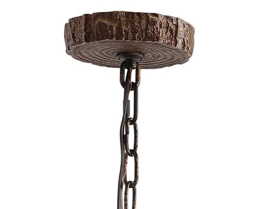 Eldora 27" Adjustable Resin Antler LED Chandelier - JONATHAN Y